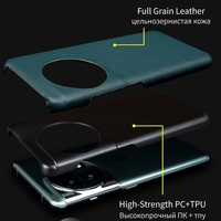 Étui de téléphone portable en cuir véritable pour One Plus 11 10 9 Pro, étui en cuir véritable