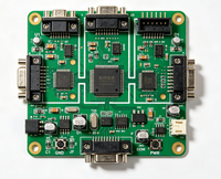PCB multicouche HDI personnalisé pour équipement de scanner médical, carte de circuit FR4 à contrôle d'impédance, assemblage SMT RoHS
