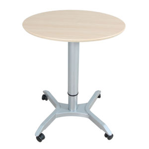 Modern Style Pneumatic Lifted Convertible Height Adjustable Laptop Desk with 700-1030mm Range Aluminum Alloy <b>Legs</b> - Product Image 1