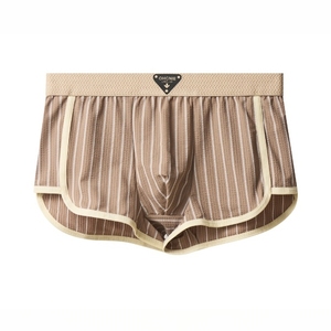 8236 Cool ghiaccio di seta Arro pantaloni di biancheria intima da uomo estate casa spiaggia pigiama pantaloni Boxer slip cinese in magazzino all'ingrosso - Product Image 2