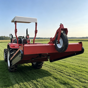 Mini tracteur à moteur sur roues, tondeuse à gazon, équipement polyvalent pour la coupe de l'herbe dans les jardins, les fermes, les prairies et les champs agricoles - Product Image 4