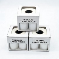 Rouleau d'étiquettes à code-barres thermiques directes 4x6 100x150mm 40x30mm, sans BPA, adhésives, pour imprimante Zebra Brother