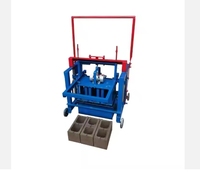 Bloc mobile manuel GM3-45 formant la machine facile actionnent le mini bloc portatif mobile faisant la machine