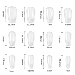 Uñas Postizas Francesas <span class=keywords><strong>con</strong></span> Efecto Ojo de Gato, <span class=keywords><strong>Diseño</strong></span> Removible, 30 Piezas - Product Image 3