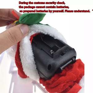 2025 joyeux nouveau noël décorations père noël automatique escalade <span class=keywords><strong>sur</strong></span> corde pour la maison intérieur boutique noël cadeau mur fenêtre suspendu - Product Image 6