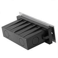 Lumière linéaire encastrée LED subaquatique IP68 RGB DC24V 9W 316SS pour la décoration de piscines et de jeux d'eau