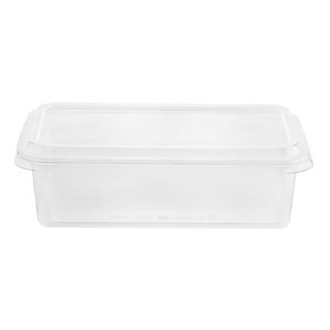 Caja de pastel desechable PET de tamaño de fiesta Recipiente de plástico transparente para pasteles y pasteles - Product Image 3