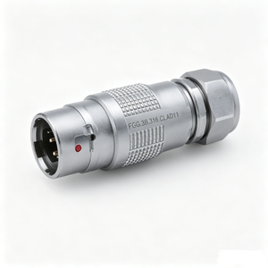 Connecteur circulaire Push-Pull Lemo FGG.3B.316.CLAD11, 16 broches, mâle, avec cordon, auto-bloquant, en métal - Product Image 2