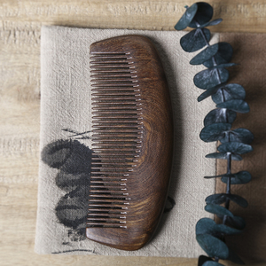 Người Đàn Ông Ưa Thích Của Gỗ Đàn Ông Bằng Gỗ Lược Cho Râu Chải Chuốt Đơn Giản Đồ Gỗ Túi Gói Và Khắc Lược Bằng Gỗ Quà Tặng Cho Nhà Sử Dụng - Product Image 4