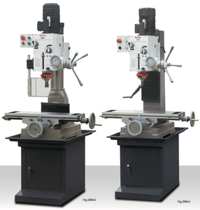 Machine de perçage et de fraisage robuste DM45, vitesse de rotation de la tige de changement de vitesse 95-2000 tr/min, course de l'axe X 460 mm, course de l'axe Y 195 mm - Product Image 4