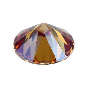 维雷萨美国本地库存5CT 11毫米松散硅石GRA认证石榴石红色圆形明亮切割硅石 - Product Image 2