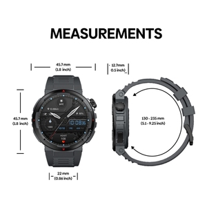 Qualité usine Zeblaze Ares 3 <span class=keywords><strong>Plus</strong></span> 1.43 pouces Fitness & Wellness Smart Watch prend en charge la surveillance de la santé 24H (rouge flamme) - Product Image 4