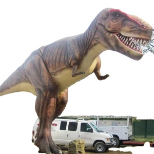 Giant Animatronic Walking <b>Dinosaur</b> Statue Real Movements Life Size Mechanical Model for Shopping Mall & Airport Public Use - Product Image 1