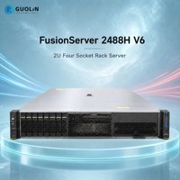 Serveur en rack FusionServer 2488H V6 à deux unités et quatre sockets, prêt à être expédié, pour déploiement en entreprise