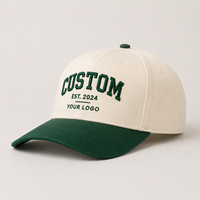 Gorras de Béisbol Personalizadas de Fábrica con Logotipo Bordado en 3D, Gorra de Golf Snapback, Gorra Deportiva Estructurada Tipo Trucker, Gorra de Béisbol de 5 Paneles en Dos Tonos