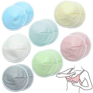 Cotton Hữu Cơ Nursing Breast Pads 14 Washable Breast Pad Đối Với Thai Sản Tùy Chỉnh Tre Điều Dưỡng Tái Sử Dụng Pads