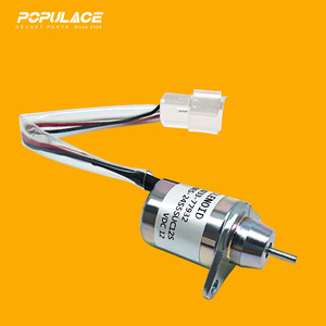 Populace Solenoid Valve 1503ES-12S5SUC5S 12V DC For Diesel <b>Generator</b> Stop Control - Product Image 1