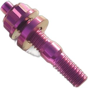 Jintai M8 M6 M12 M14 Gr5 titane boulon à bride hexagonale écrou <span class=keywords><strong>de</strong></span> <span class=keywords><strong>roue</strong></span> <span class=keywords><strong>goujon</strong></span> automobile moto course haute résistance - Product Image 4