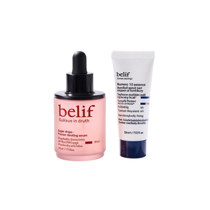 Sérum raffermissant aux peptides Belif Super Drops 30 ml avec coffret de soins pour la peau Numero 35 ml - Product Image 3
