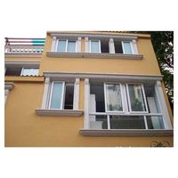 Fenêtre coulissante moderne en PVC avec moustiquaire intégrée pour projet de rénovation : solution économique et apparence élégante