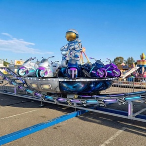 Manège Hotfun Mini UFO 12 places – Équipement de parc d'attractions excitant, UFO volant rotatif, moteur volant HFFD03 - Product Image 4