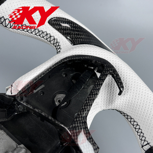Volante de Fibra de Carbono con LED Personalizado para Dodge Challenger Charger Hellcat RT Scat Pack SRT SXT GT Durango - Product Image 4