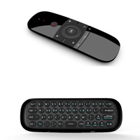 Pembuatan OEM Kustom W1 Air Mouse 2.4G Keyboard Mouse Nirkabel Dengan Sensor Gyro Remote Kontrol Game untuk TV Box