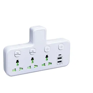 Adaptador Multi-Puerto Independente USB Padrão Britânico para E-Commerce Transfronteiriço Huawei Tipo-C Multi-País Plug Typec - Product Image 1