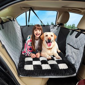 Coussin de <span class=keywords><strong>Voiture</strong></span> Épais et Confortable en Coton pour <span class=keywords><strong>Chien</strong></span>, Housse de Siège Arrière Antidérapante et Douce, <span class=keywords><strong>Protection</strong></span> Articulaire, Convient aux SUV et Camions - Product Image 4