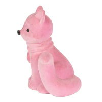 Œuf de Pâques en polystyrène direct d'usine et renard de Pâques en mousse pour magasin à domicile ou décorations de fête murales pour fenêtres
