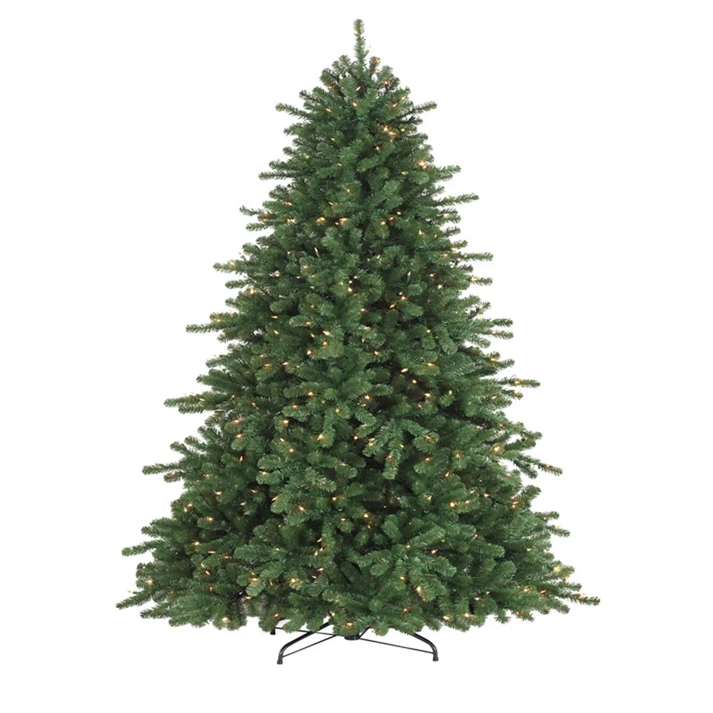 Luxe 6ft Voorverlicht Kunstmatige Slimme Kerstboom Kerstboom Pe Decoratieve Kerstbomen