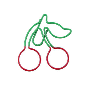 Prêt à Expédier Variété Design <span class=keywords><strong>Carotte</strong></span> Fraise Ananas <span class=keywords><strong>Pois</strong></span> <span class=keywords><strong>En</strong></span> Forme De Trombone <span class=keywords><strong>En</strong></span> Métal Signet Bicolore Peint - Product Image 5