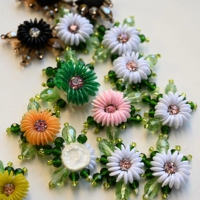 Patchs brodés de strass pour vêtements, à coudre soi-même, appliques florales artisanales, accessoires vestimentaires