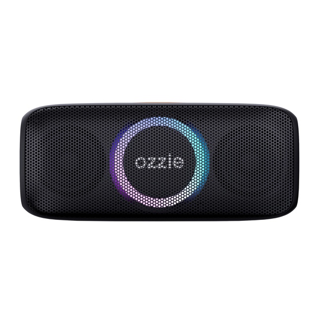 OZZIE Party 40W DJ for Speaker with RGB LED Lighting Portable Hi-Fi Sound Quality IPX4 Waterproof Heavy Bass