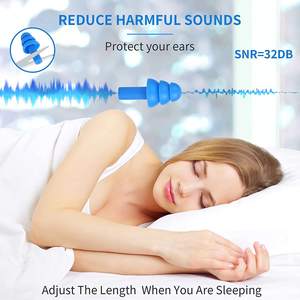 Tapones para los Oídos Suaves de 3 Capas, para Viajes, Dormir, Trabajar, Hotel, Reducción de Ruido, Aislamiento Acústico, Protector Auditivo - Product Image 2