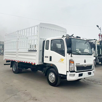Camion de fret à ridelles d'occasion Sinotruck Howo 4x2 8 tonnes à prix abordable à vendre
