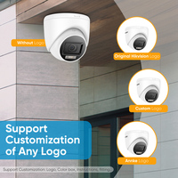 Caméra tourelle intelligente à double éclairage 2MP TVI avec logo personnalisé OEM DS-2CE76D0T-EXLMF(3.6mm)