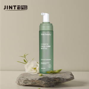 Botella de Espuma Autobronceadora de Lujo de 200 ml con Bomba y Tapa, Botella de Plástico para Jabón de Manos Espumoso, Limpiador Facial, Botella Rosa Intenso - Product Image 6