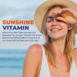 VitaHall Yüksek Kaliteli Çok Satan 5000iu Vitamin D3 Mini Kapsüller Organik Antioksidan Gıda Sınıfı Yetişkinler İçin Sağlık Desteği Geliştirir - Product Image 5