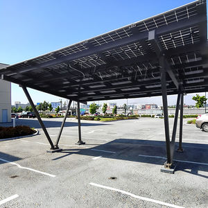 Système de carport solaire en aluminium résistant au vent, parking solaire, <span class=keywords><strong>garage</strong></span> solaire pour la maison - Product Image 3