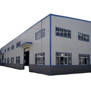 Magazzino e Officina con Struttura in Acciaio Moderna, Edificio Industriale per Stoccaggio, Costruzione Personalizzata con Telaio in Acciaio - Product Image 1