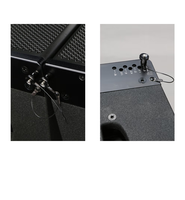 Enceinte Line Array active bidirectionnelle 12 pouces, avec DSP, égaliseur, delay et limiteur, enceinte en bouleau pour concerts et mariages