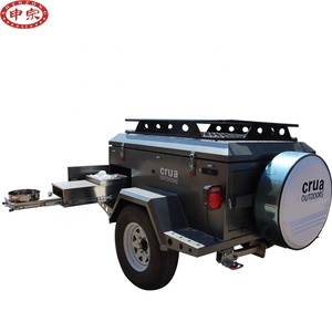 Remolque de Equipaje para Acampar con Cocina Deslizable para Autos Todoterreno - Product Image 3