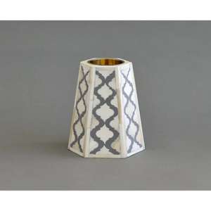 Quemador de Incienso Artesanal Hecho a Mano con Incrustaciones de Hueso 100% Natural, Diseño Étnico de Anís Estrellado, Diseño Tradicional para Pooja - Product Image 5