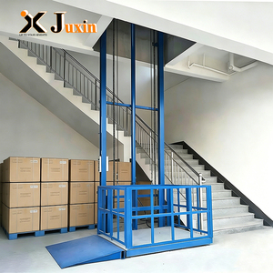 Piattaforma Elevatrice Idraulica a Quattro Colonne <span class=keywords><strong>per</strong></span> Trasporto Merci, Ascensore <span class=keywords><strong>per</strong></span> Carichi Esterno - Product Image 4