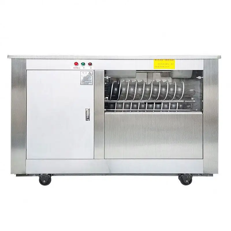 Bread Making Cook Steam Machine Maker Automatic Round Steamed Bun Production Dough Rolling Rounder