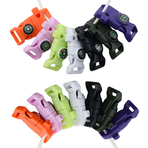 Pulsera de Paracord Impermeable con Brújula, Raspador de Pedernal, Encendedor de Fuego, Silbato y Puntero <span class=keywords><strong>para</strong></span> Escalada, Camping y Supervivencia en Emergencias - Product Image 3