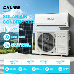 Climatiseur solaire portable mural hybride 12000 BTU pour usage domestique et professionnel CH-12000BTU Double alimentation - Product Image 1