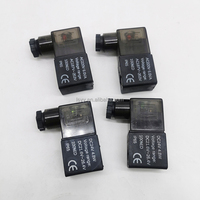 Bobine d'électrovanne penumatic série 4V 4V210-08 tête de vanne 4V310 cuivre pur 4V410 avec lampe DC24V