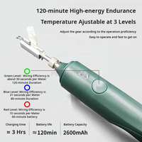 FIBERVISION ICGG-03 Pistolet à colle pour câbles invisibles 0,9 mm et 1,2 mm Réseaux Wi-Fi à fibre optique pour l'installation FTTx et GPRS